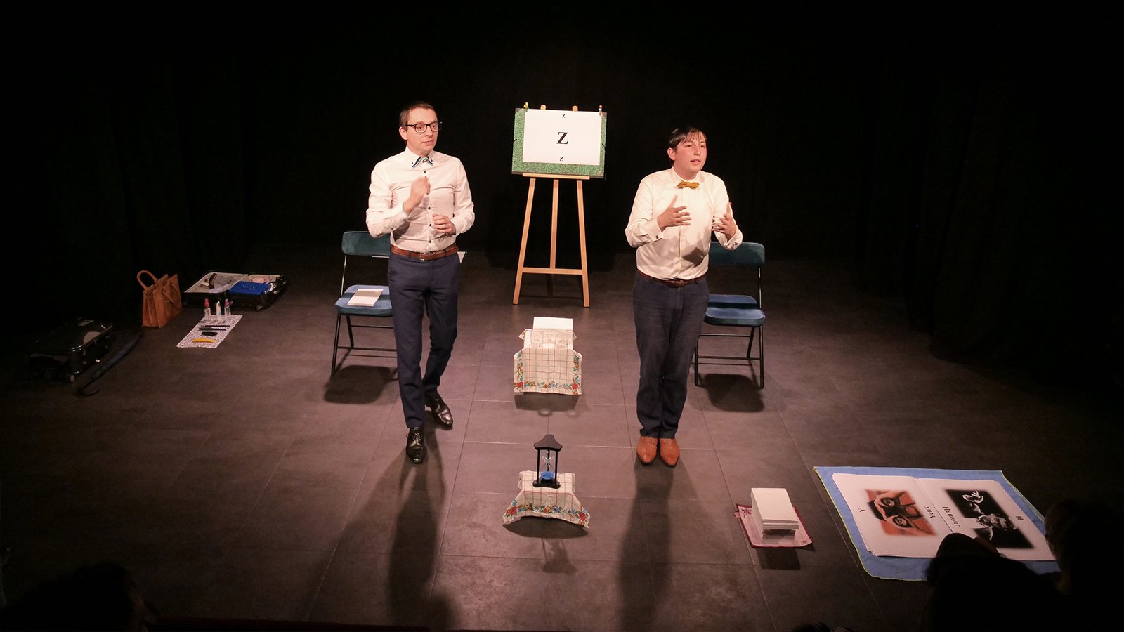 Extrait du spectacle humour : Hautes Définitions